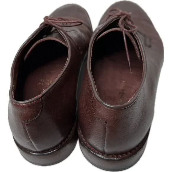 Paul Smith Men’s 'Chester' Flexible Travel Derby Shoes Burgundy US 9 UK 8 EU 42